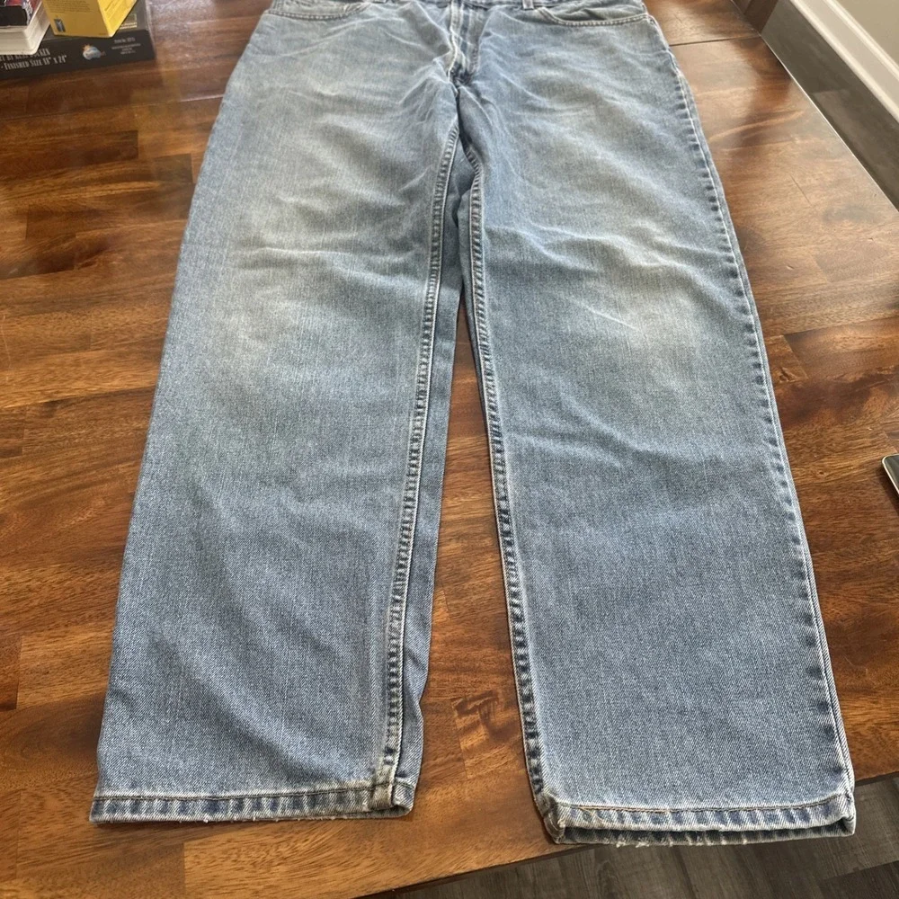 Vintage Levi's 550 Relaxed Fit Jeans Men's Size 40x34 Distressed